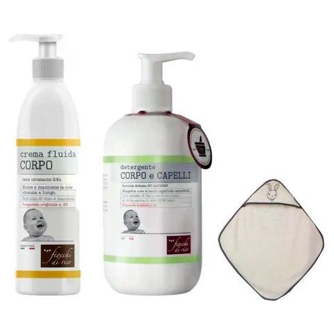 Set Regalo Infanzia Fiocchi Di Riso 00095401000000 Cofanetto Bagnetto - Foto 1