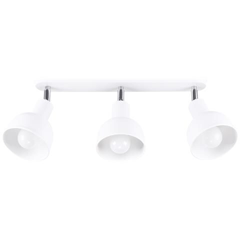 Lampada A Soffitto Elba 3 Bianco Sl. 1315 - Soppalco Lampade Da Soffitto Bianco 18.5x59x24 Cm - Foto 1