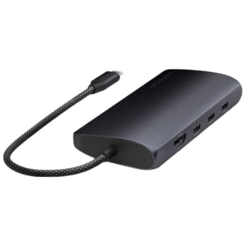 Adattatore Multiplo A 4 Porte Da Usb-c A Ethernet V3, Nero - Foto 5