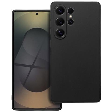 Custodia Tpu Silicone Cover Case Per Samsung Galaxy S25 Ultra Black - Foto 1