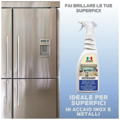 Vetronet 750ml - Come Pulire I Vetri E Le Superfici Lucide - Foto 2