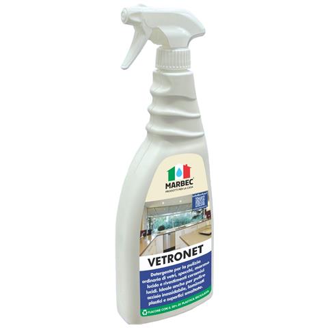 Vetronet 750ml - Come Pulire I Vetri E Le Superfici Lucide - Foto 1