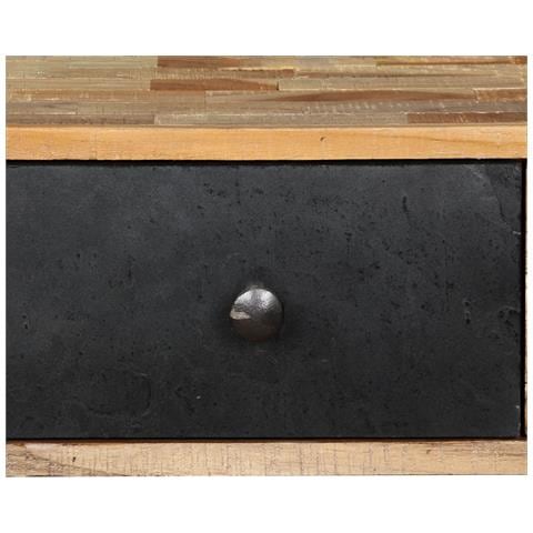 Tavolo Consolle In Legno Massello Di Teak 120x30x76 Cm - Foto 8