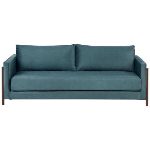 Divano Letto 3 Posti Orsa Tessuto Verde - Foto 2