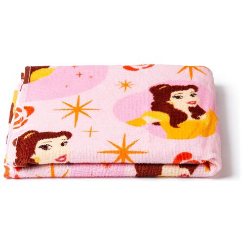 Asciugamano Cm 50x80 Disney Principesse Belle In Cotone Colore Neutro Misura Cm 50x80 - Foto 1