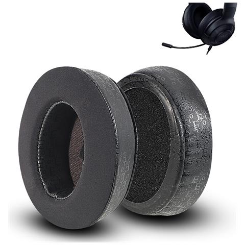 Cuscinetti Auricolari Rrescanti Per Cuffie Razer Kraken X - Nero - Foto 1