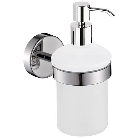 Dosasapone Da Muro In Acciaio Inox Aisi 304 5081 Serie Project Cromato - Foto 1