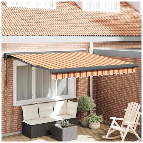 Tenda Retrattile giallo e arancione 300 x 250 cm - Foto 2