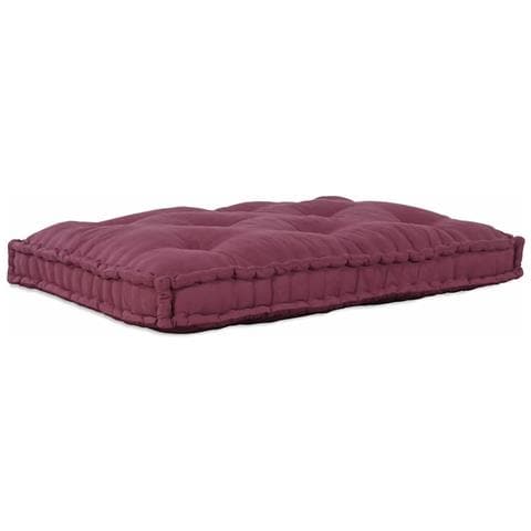 Cuscino per Divano Pallet Bordeaux Tessuto - Foto 1