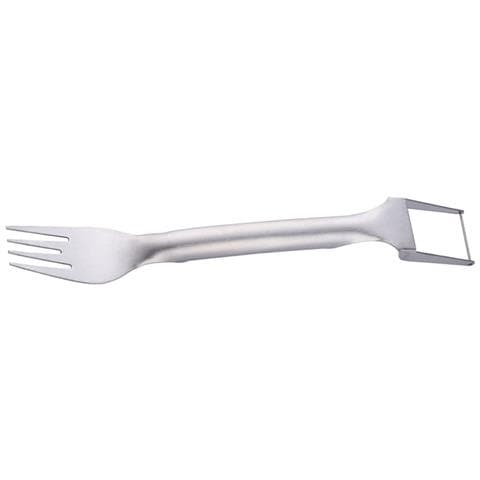 Forchetta Affettatrice Anguria In Acciaio Inossidabile - Utensile 2-in-1 Per Tagliare E Servire Frutta - Foto 1