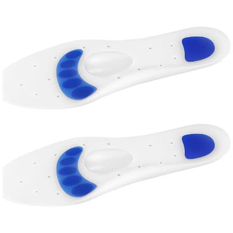 Solette In Gel Di Silicone Con Supporto Per L'arco Plantare, Blu /navy, Taglia 39-40 (yk02) - Foto 1