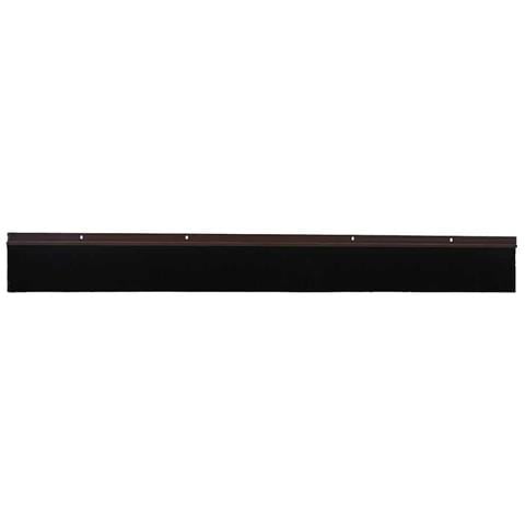 Spazzole per porte a vite 2 pcs Marrone 100 cm - Foto 1