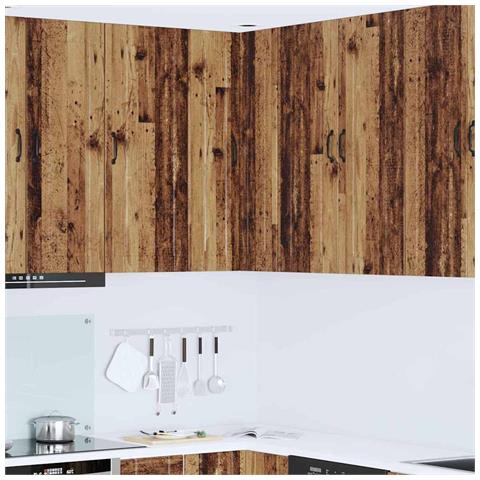 Pensile cucina Legno vecchio 57 x 57 x 100 cm Legno multistrato - Foto 2