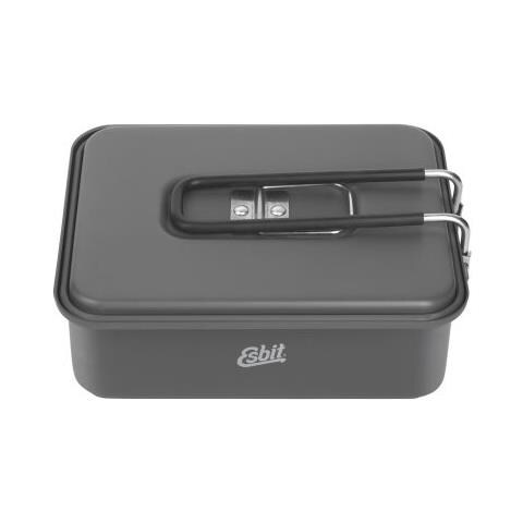 Solid fuel cookset Vasetto 1,1 L Alluminio, Nero - Foto 3