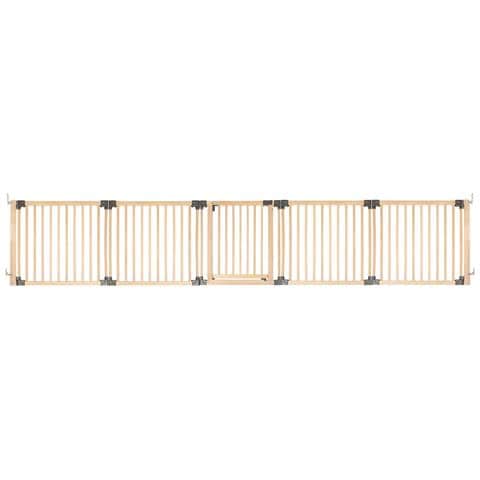 Safetots Divisorio Multipannello In Legno, Fino A 416cm, Legno Naturale, 76cm Di Altezza - Foto 1