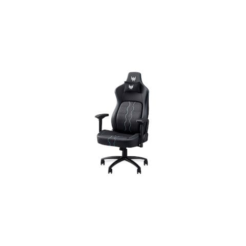 PGC371 Sedia per gaming universale Nero, Blu - Foto 2