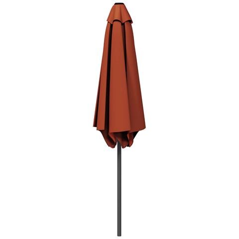 Ombrello da giardino 300 x 300 cm Poliestere Rettangolare - Foto 2