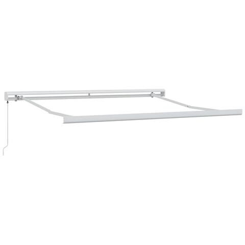 Tenda Retrattile Grigio chiaro e bianco 500 × 300 cm - Foto 2