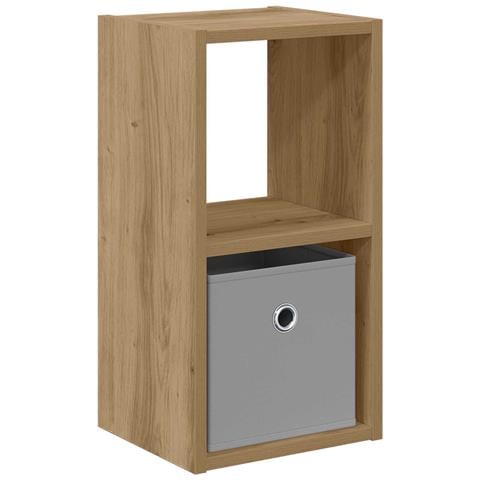 Comodino con cassetto Rovere artigianale 25,5 x 22 x 49,5 cm - Foto 1