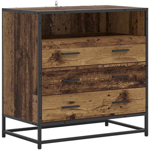 Mobile con Cassetti 3-Cassetto Legno antico 70 x 41 x 70 cm - Foto 1