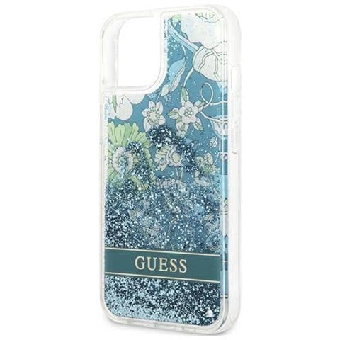 Guess Guhcp13mlflsn Iphone 13 6,1, Custodia Verde /verde Flower Liquid Glitter - Foto 7