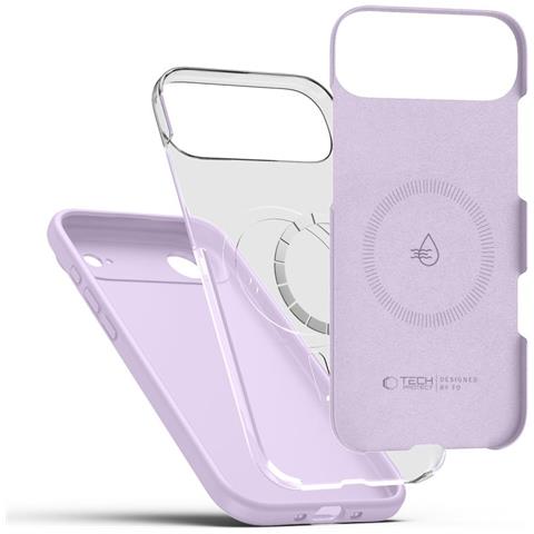 Custodia Per Telefono In Silicone Viola Magsafe Per Iphone 17 Air - Foto 2