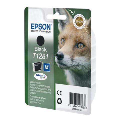 Cartuccia Inchiostro Nero Tg. M Volpe C13T128140 - Foto 2