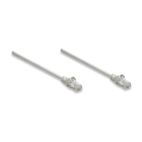 ICOC CCA5U-100 - Cavo di rete Patch CCA Cat. 5e Grigio UTP 10 mt - Foto 1