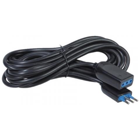 Prolunga Lineare Elettrica 5 metri colore Nero Spina / Presa 10 A - Foto 2