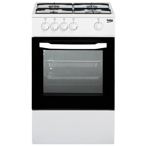 BEKO Cucina a Gas CSG42000DW 4 Fuochi a Gas Forno a Gas Dimensioni 50 x 50 cm Colore Bianco BEKO Cucina a Gas CSG42000DW 4 Fuochi a Gas Forno a Gas Dimensioni 50 x 50 cm Colore Bianco