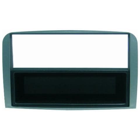 Adattatore autoradio 03335 Mascherina con foro ISO / Doppio Iso / Doppio DIN colore antracite Alfa - Foto 1