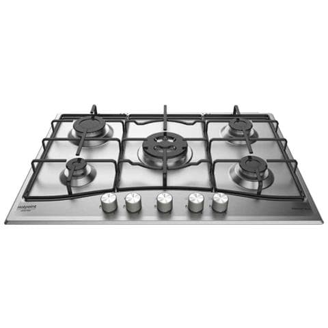 Piano Cottura PCN 752 T / AS / HA a Gas 5 Fuochi Gas Colore Nero e Inox - Foto 3