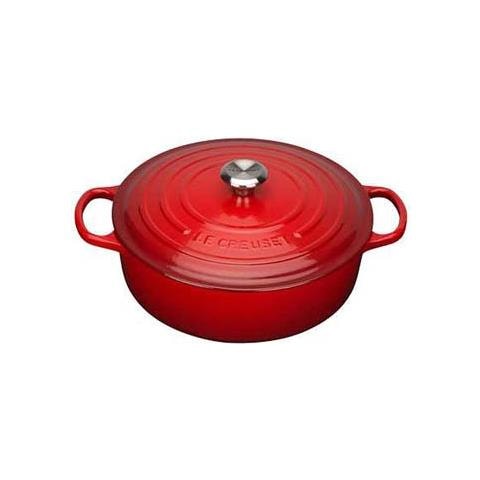 Tegame tondo ghisa 30cm evolution ciliegia cocotte - Foto 1