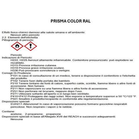 Prisma-color Vernice Spray Ral 1012 Giallo Limone - Foto 2