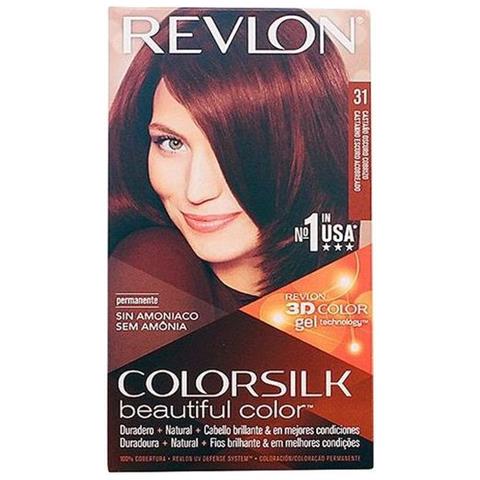 Tinta per capelli - Colorsilk Senza Ammoniaca 31 Dark Auburn - Foto 2
