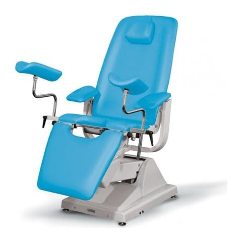 POLTRONA GINECOLOGICA GYNEX PROFESSIONAL - azzurro Parigi - Foto 1