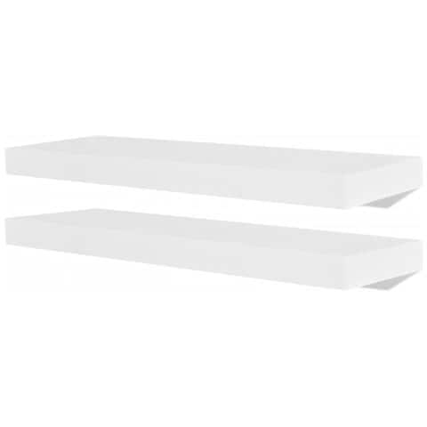 Mensole A Parete 4 Pz Bianche 60 Cm - Foto 1