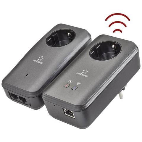 Pl600d Wifi Powerline Wlan Starter Kit 500 Mbit /s (rf-3385554) - Foto 1