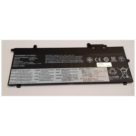 Mbxle-ba0213 Ricambio Per Laptop Batteria (laptop Battery For Lenovo - 44wh Li-pol 11.4v 3900mah - 44wh Li-pol - Foto 2