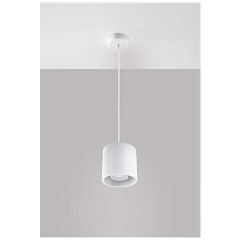Orbis 1 - Lampada A Sospensione In Alluminio, Colore: Bianco - Foto 2