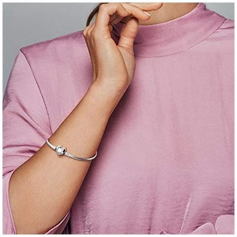 Argento Bracciale Con Donna Charm - 59071918 - Foto 2