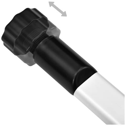 Sistema Per Guardaroba Telescopico Aste Mensole In Alluminio - Foto 10