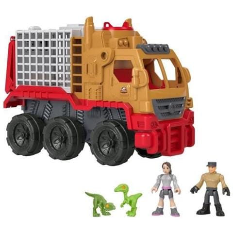 Imaginext Jurassic World Cretaceo Colo, Capture Truck E Yaz - Figura Di Dinosauro - Età 3 - Foto 1