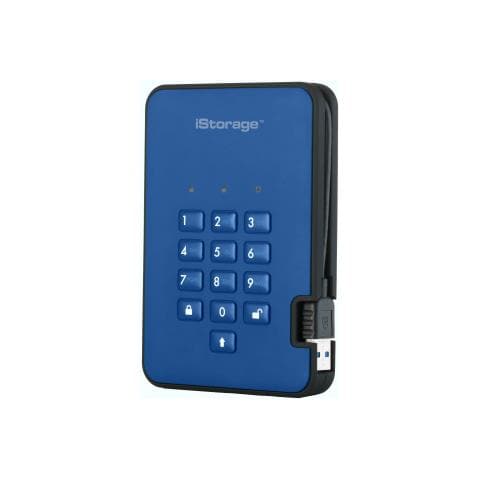 diskAshur 2 1000GB Blu disco rigido esterno - Foto 2