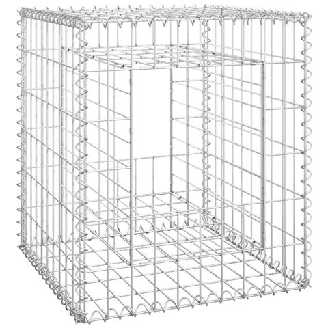 Cesti A Gabbione A Torre 2 Pz 50x50x60 Cm In Ferro - Foto 6