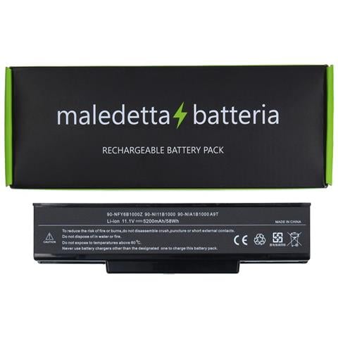 Batteria Olivetti S1500 Asus Z94 H6t8as9000 X70f A9000 A9t A9w A9r Batel80l6 - Foto 1
