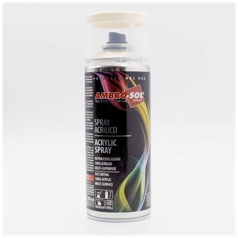 6pcs Bomboletta Vernice Spray Brillante Bianco Crema Interni Esterni Universale - Foto 3