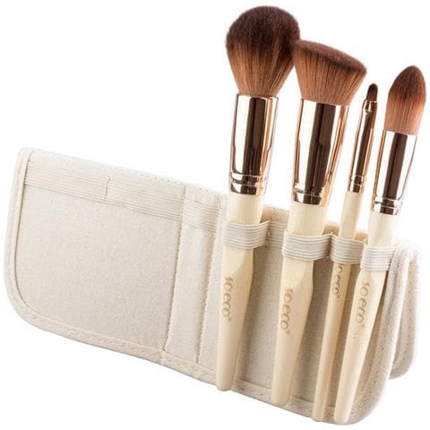 Gli Essenziali Kit Pennelli Per La Carnagione Con Pochette - Foto 1