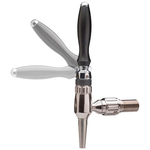Rubinetto Birra - Nordic, In Acciaio Satinato Con Albero Compensatore Inox 5/8"", 35 Mm - Foto 1