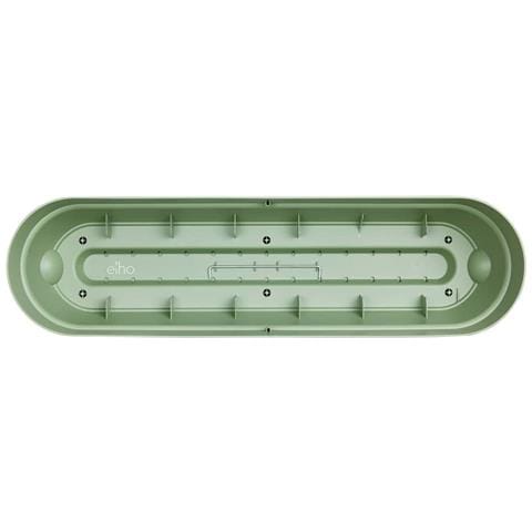 Vaso Rettangolare Da Balcone 70 Cm Rettangolare Verde Plastica - Foto 2